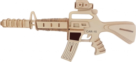 Puzzle 3D din lemn Pușcă