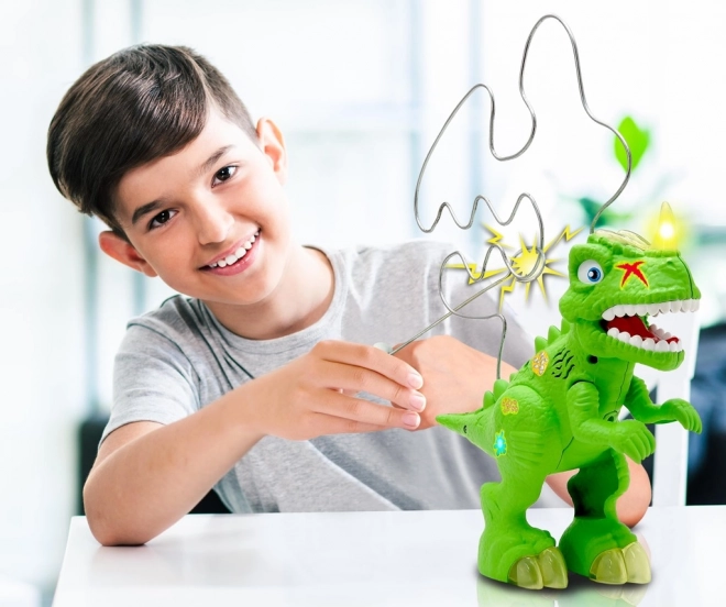 Joc Dino – labirint electronic cu cârlig