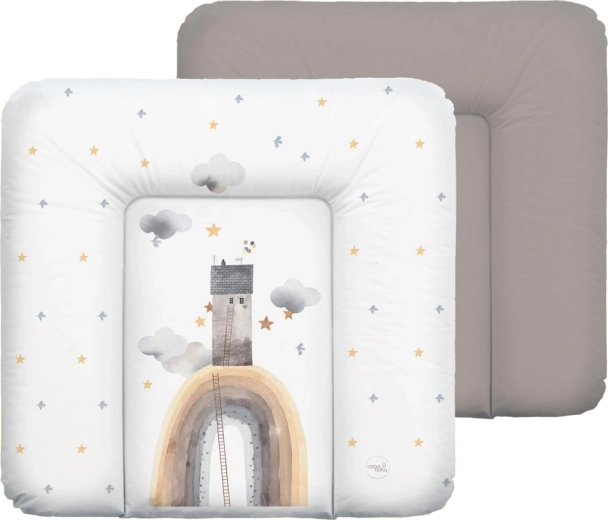 Ceba baby saltea moale de schimbat scutece Basic Rainbow Home 75 × 72 cm