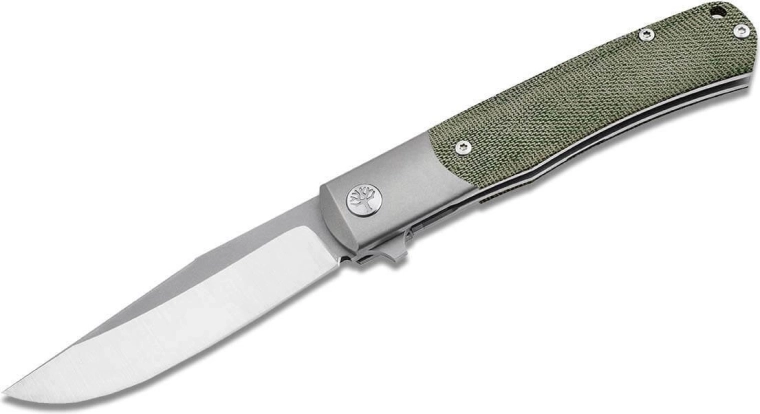 Böker Manufaktur Solingen Trapper TRPPR micarta briceag pliabil 8,2 cm verde
