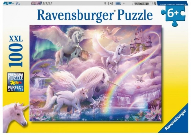 Puzzle Unicorn 100 piese RAVENSBURGER