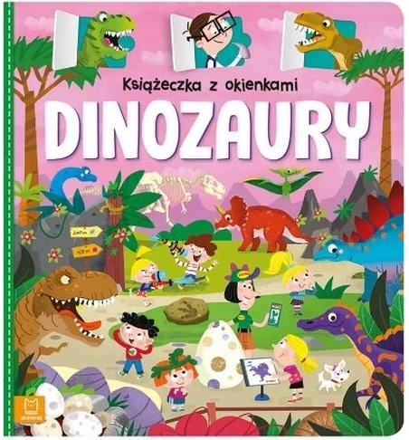 Cărticică cu ferestre Dinozauri