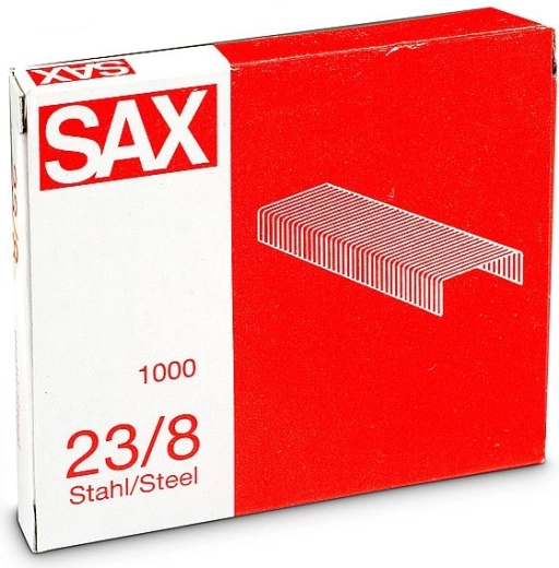 Capse de legare 23/8 zincate, 1000 buc