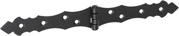 Balama decorativă franțuzească 250 × 34 × 2 mm neagră