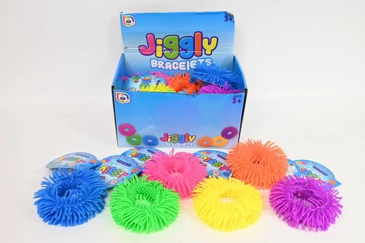 Brățară senzorială elastică Jiggly cu protuberanțe