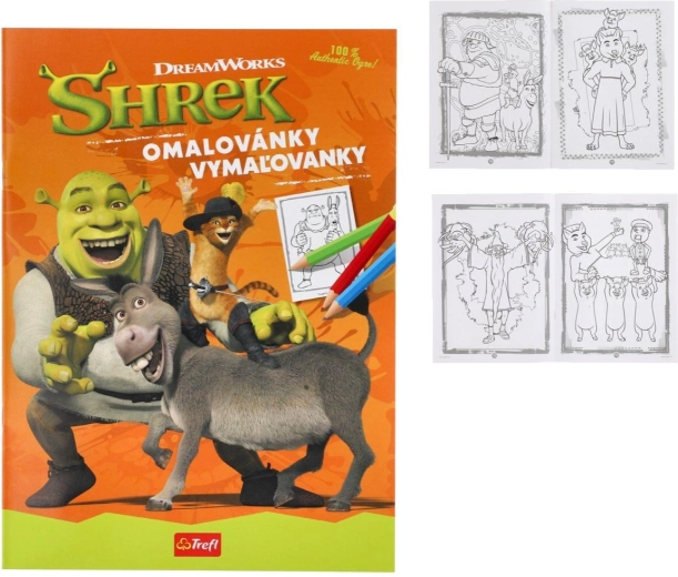 Planșe de colorat Shrek