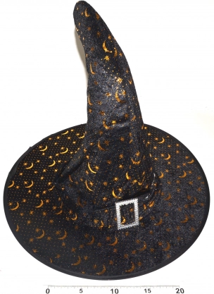 Pălărie de vrăjitor 38 cm