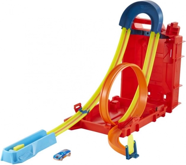 Set canistră cascadorii HOT WHEELS Track Builder Unlimited