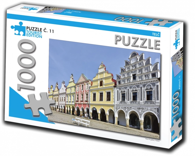 Puzzle Telč – ediție turistică, 1000 de piese