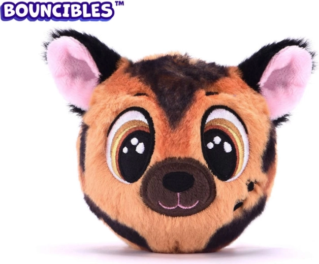 Minge saltăreață din pluș Bouncibles ZIKO 8 cm
