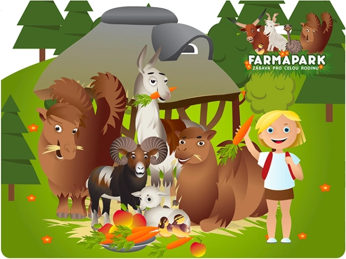 Carte poștală 3D Farmapark 2 de la PRIME