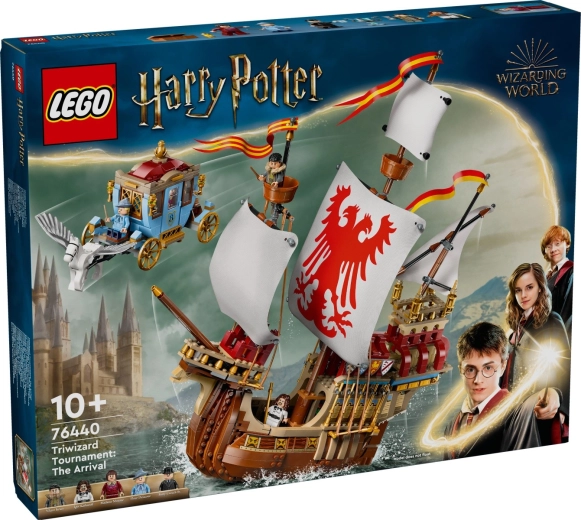 Set de construcție LEGO Harry Potter Turneul celor Trei Vrăjitori: sosirea