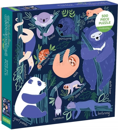 Puzzle Ațipire în Copaci - 500 piese