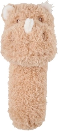 Zornăitoare de pluș Nattou Teddy rinocer 14 cm