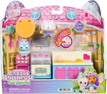 Casa magică a lui Gabby, Fairylandia, bucătăria magică Cakey Cat, 10 piese
