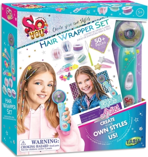 Tasia dispozitiv de înșirat mărgele pentru păr