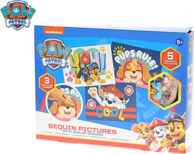 Set mozaic PAW PATROL – imagini sclipitoare pentru copii