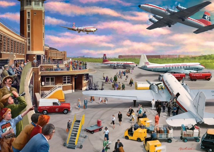 Puzzle FALCON Rampă de Observație 1000 Piese