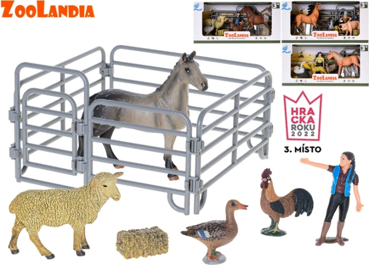 Zoolandia – figurine din plastic fermă pentru copii
