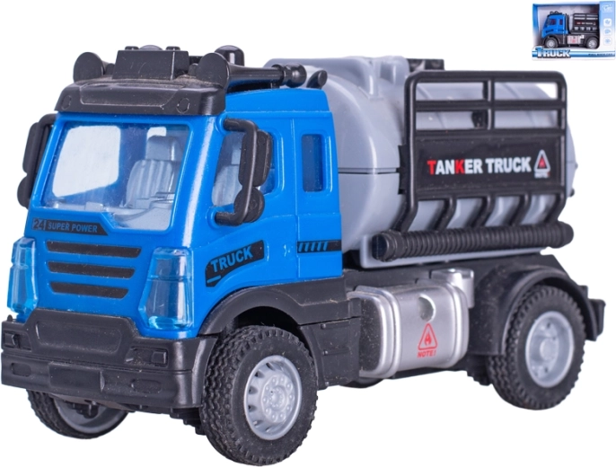 Autocisternă de 12 cm cu mecanism de întoarcere