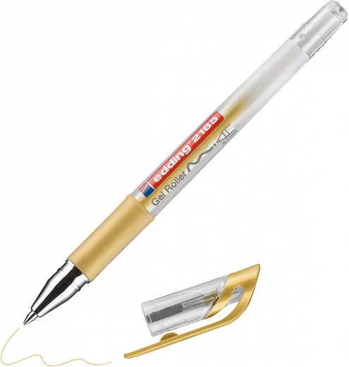 Roller cu gel EDDING 2185 auriu