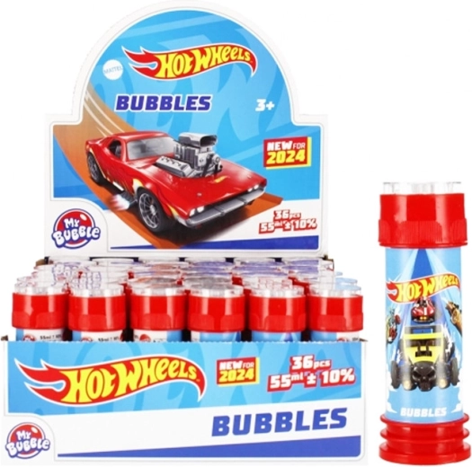 Baloane de săpun HOT WHEELS 55 ml