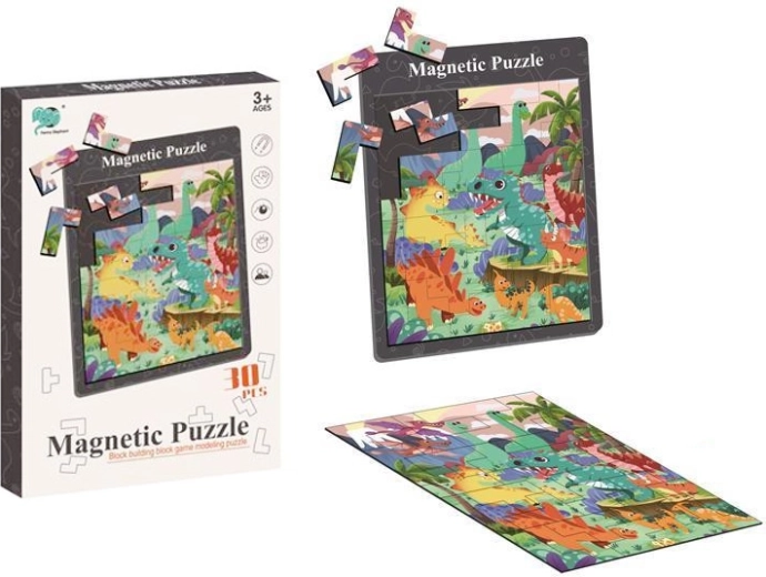 Puzzle magnetic pentru copii