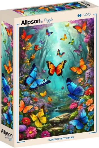 Puzzle Alipson Nori de fluturi 500 de piese