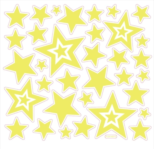 Autocolante luminoase pentru perete – stele