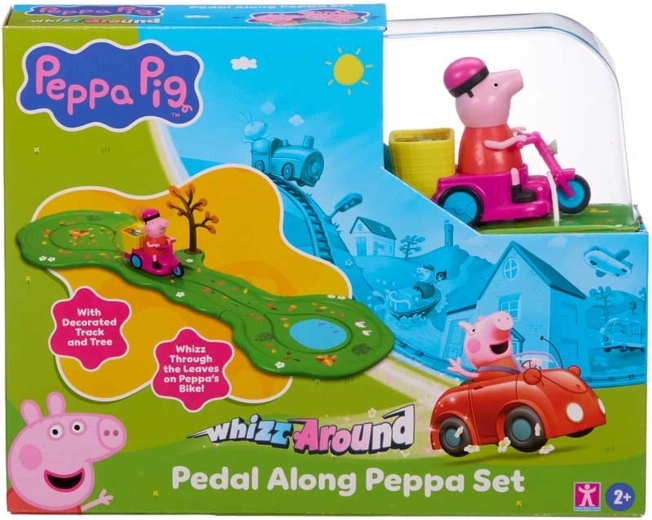Set Purcelușul Peppa cu bicicletă