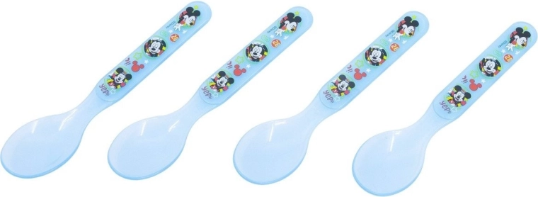 Set de lingurițe pentru copii Stor Mickey Mouse - 4 buc
