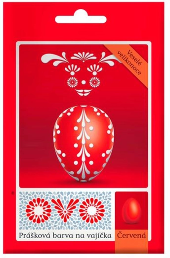 OvO vopsea pudr pentru ouă de Paște – roșu