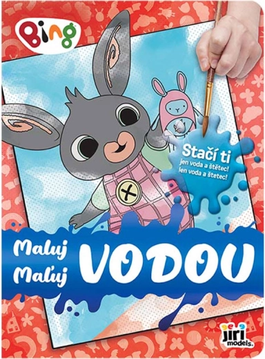 Pictură cu apă BING – cărți de colorat magice