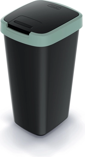 Coș de gunoi din plastic cu capac basculant 25 l