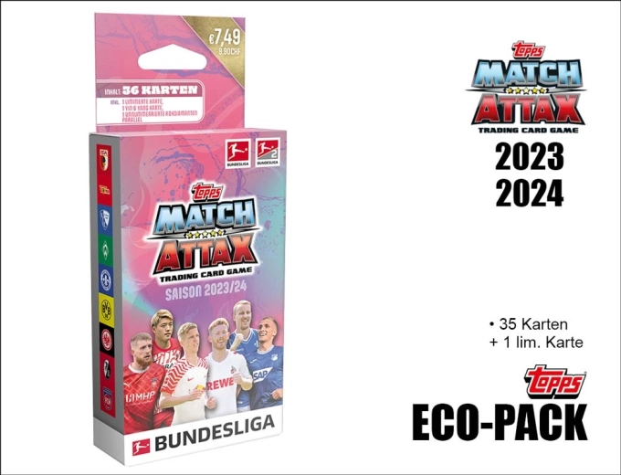 Topps Match Attax Bundesliga 2023/2024 eco pack - 1 bucată