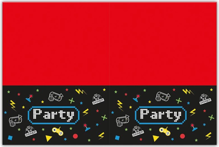 Față de masă din plastic pentru copii Gamer 120 × 180 cm