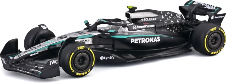 Model Bburago Formula Racing F1 Mercedes-AMG Petronas W16 (2025) #12 Kimi Antonelli 1:64
