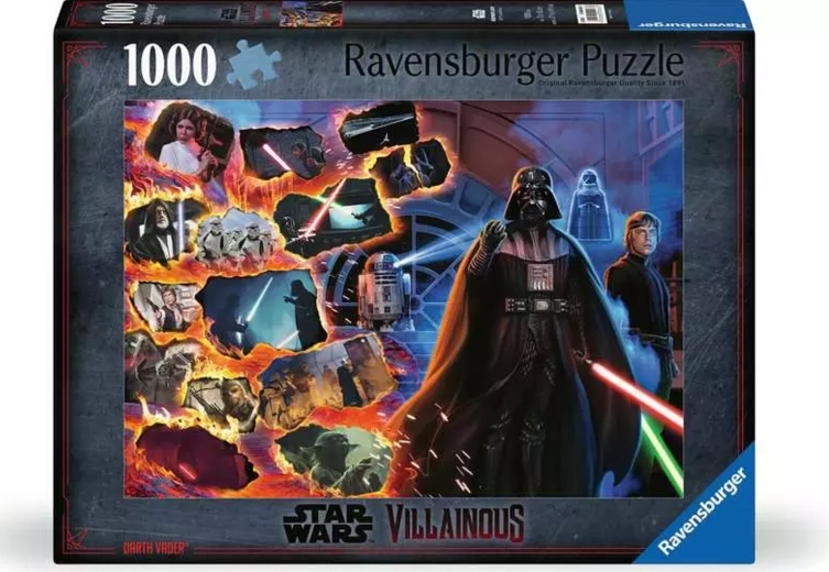 Puzzle Ravensburger Disney Villainous: Darth Vader 1000 de piese
