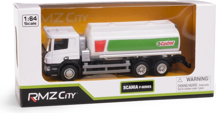 Model camion scania p-series castrol 1:64 rmz city