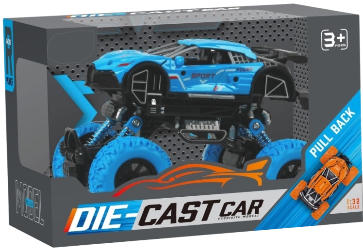 Monster truck 1:32 cu mecanism pull-back