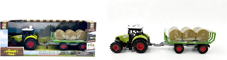 PLEJO tractor cu remorcă basculantă cu sunete