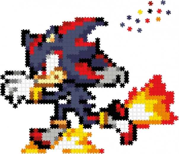 Jixelz REMIX – puzzle pixeli din plastic SONIC: Runnin' Shadow