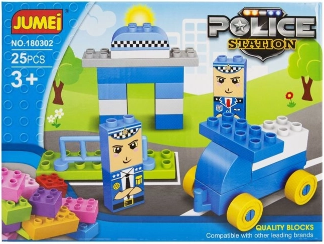 Set de construcție Jumei comisariat de poliție 25 piese (3+) - 1 bucată