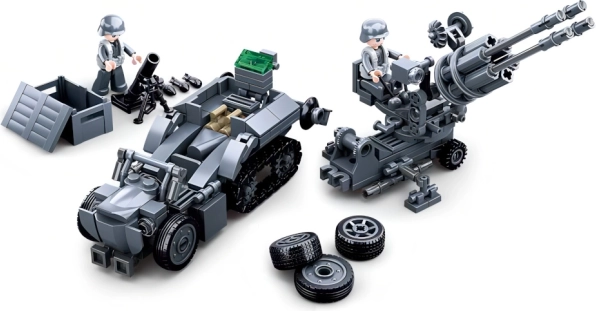 Sluban Army set de construcție tehnologie antiaeriană germană