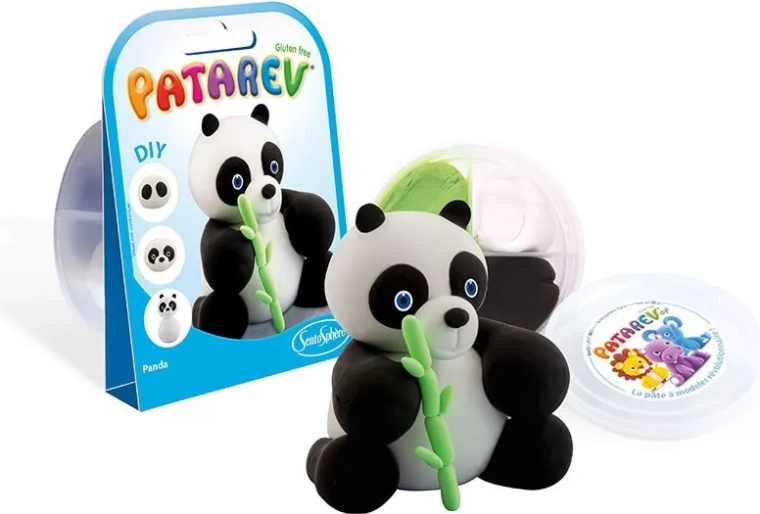 Sentosphere plastilină Patarev de buzunar panda