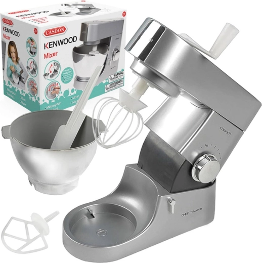 Robot de bucătărie interactiv pentru copii Kenwood cu bol și accesorii