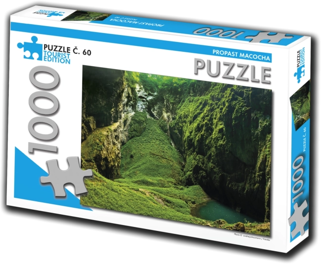 Puzzle Prăpastia Macocha 1000 piese ediție turistică