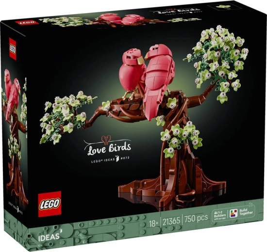 LEGO Ideas Păsări îndrăgostite 21365 set de construcție