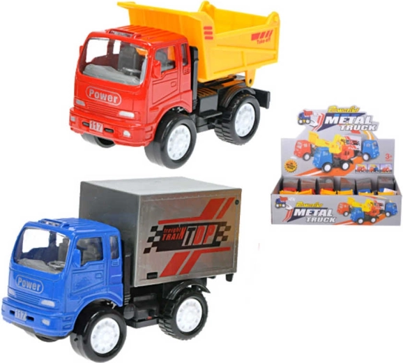 Camion metalic 12 cm în două variante - 1 bucată