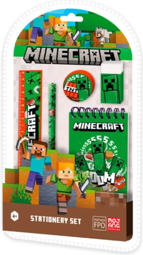Set de rechizite 5 bucăți MINECRAFT